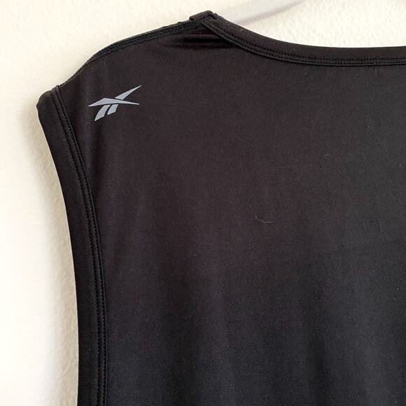 Reebok Mens Performance Muscle Tank Black Size Large - Picture 4 of 11